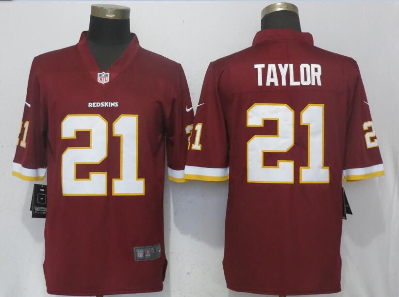 Men Washington Red Skins #21 Taylor Red Nike Vapor Untouchable Limited Playe NFL Jerseys->tampa bay buccaneers->NFL Jersey